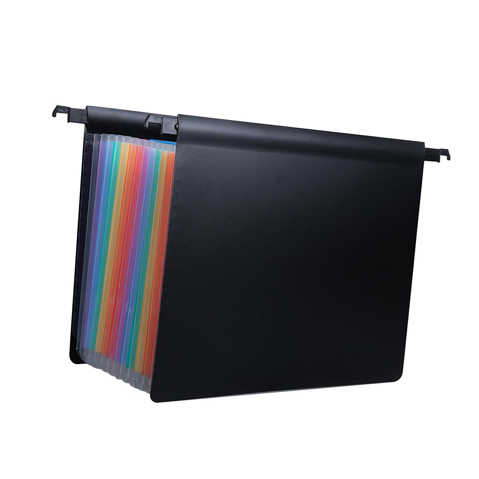 Ioensy - Carpeta De Archivos Colgante Expandible Organizador De Archivos De Acordeón Para Recibos De Documentos Colorido