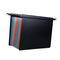 Ioensy - Carpeta De Archivos Colgante Expandible Organizador De Archivos De Acordeón Para Recibos De Documentos Colorido