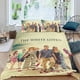 thumbnail image 2 of El Loto Blanco Conjunto de sábanas temático, trío de piezas, cómodo y amigable con la piel, diseño único, regalo de decoración para el hogar para familiares, amigos y fans,135cm *200cm, 2 of 6