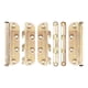 thumbnail image 2 of 4 Set Bed Rail Brackets-Bed Frame Hardware for Wood Bed Frame Headboards Footboards - (Tornillos incluidos), 2 of 3