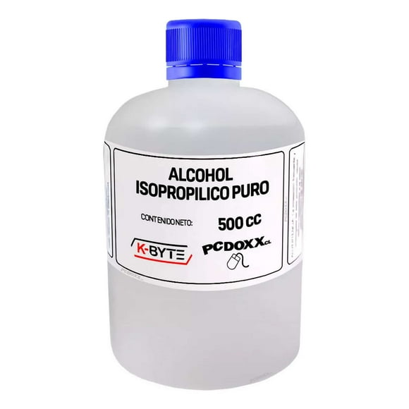 Alcohol Isopropilico 99% Puro 500 ML KByte