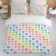 thumbnail image 4 of Purple Unicorn Full Bedding Set for Kids Boys Girls Glitter Galaxy Unicorn Duvet Cover 3 Piece Space Unicorn Comforter Cover, 4 of 5