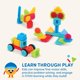 thumbnail image 5 of Bloques de cerdas Battat de Building Blocks, 50 unidades con funda de transporte, 2 unidades, 5 of 8