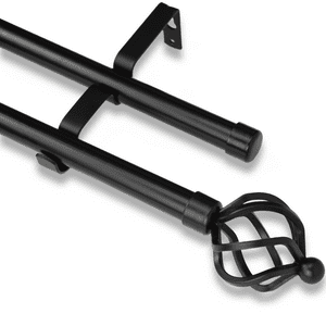 Barras De Cortina 19Mm Extensibles Metálicas 160-300 Cm Guiza