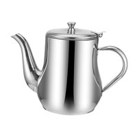 Magideal - Olla Dispensadora De Vinagre Y Aceite, Rellena Fácilmente A Prueba De Fugas Con Filtro, Olla Multifunción Para Filtro De Aceite De Cocina, Botella De 18 Onzas