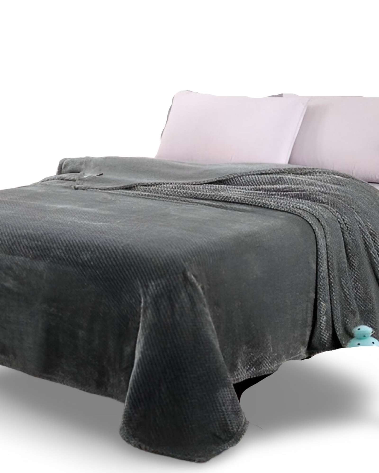 Iii Mussa - Manta Pluhs Gris 2 Plazas