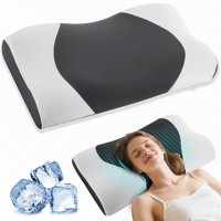 Almohada Moonouu Cloud Align De Espuma Viscoelástica Suave Y Ergonómica