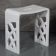 thumbnail image 5 of Taburete de baño/ducha de la marca ALFI ABST88 Designer White Matte, 5 of 9