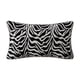 thumbnail image 1 of Funda de Cojín Estampado Rayas Cebra Rectangular, 1 of 3
