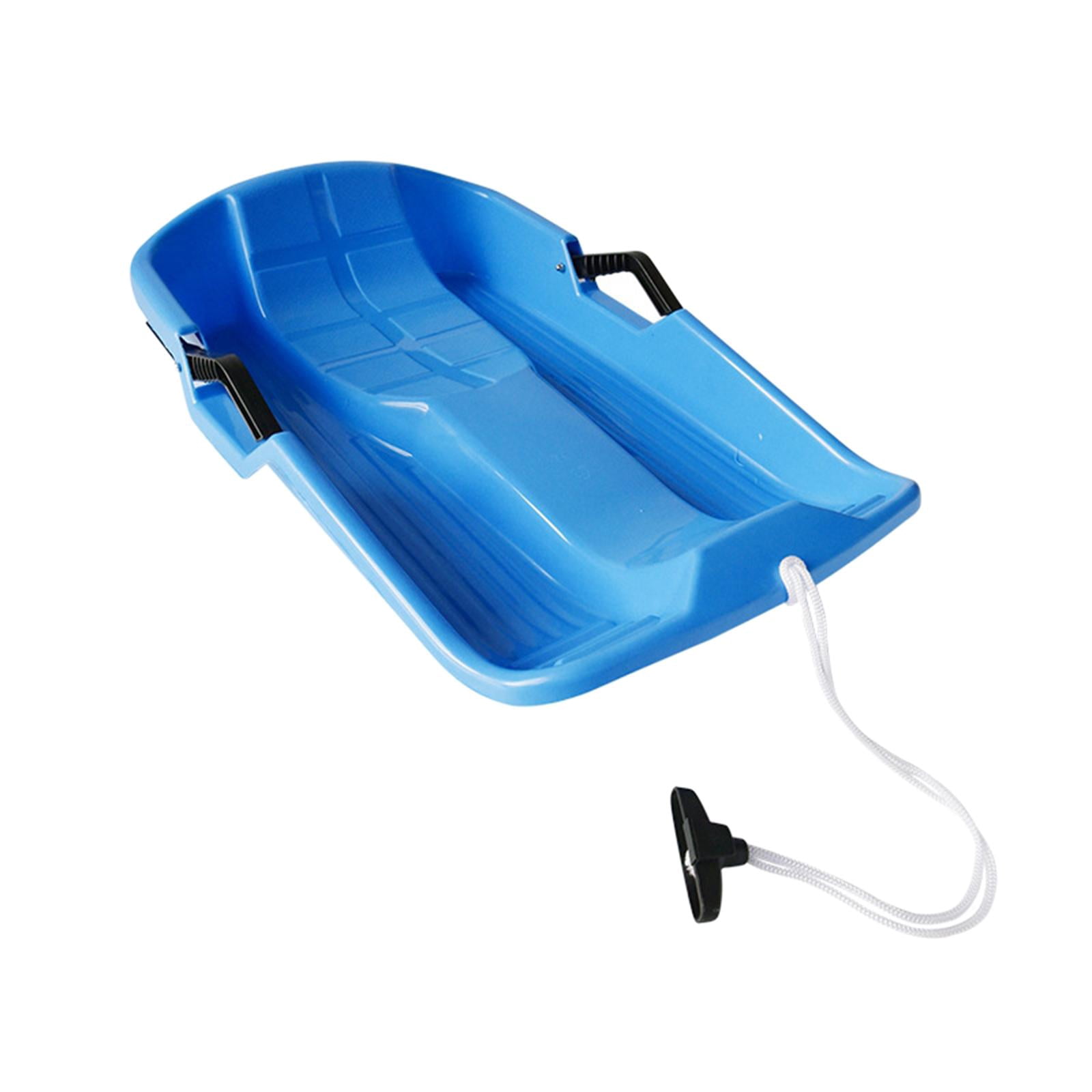 Trineo Nieve Adultos Trineo Infantil Monzana Con Dirección Y Frenos - Hasta 75 Kg, Asiento Acolchado, Cuerda De Tracción, Para Nieve Trineo Nieve 75kg