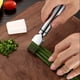 thumbnail image 4 of 1pc Multifunctional Stainless Steel Grater For Scallion And Onion, Garlic Fruit And Vegetable, Portable With Protective Cover Kitchen Cooking Tool, 4 of 4