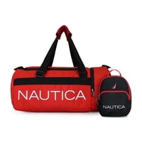 Nautica - Pack Bolso Valar Rojo + Mini Mochila Parvus Negro