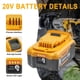 thumbnail image 5 of Batería de Repuesto waitley 20V 6.0Ah para Herramientas Dewalt 20V, 5 of 9