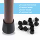 thumbnail image 4 of Uxcell Tapón de Goma para Piernas Protector de Pies de Muebles 10mm 3/8" Diámetro Interno 16Pcs, 4 of 7