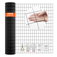 Rollo De Malla De Alambre Vevor Hardware, 48 X 50 Cm, Galvanizado, 16 G