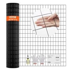 Rollo De Malla De Alambre Vevor Hardware, 48 X 50 Cm, Galvanizado, 16 G