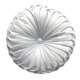 thumbnail image 1 of Pintuck Pillow Round Pumpkin Floor Pillow para silla Sofá gris claro-algodón, 1 of 5