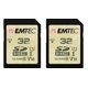 thumbnail image 1 of Tarjeta SD Emtec de 32 GB para exteriores UHS-I U1 V10, clase 10, paquete de 2, 1 of 4