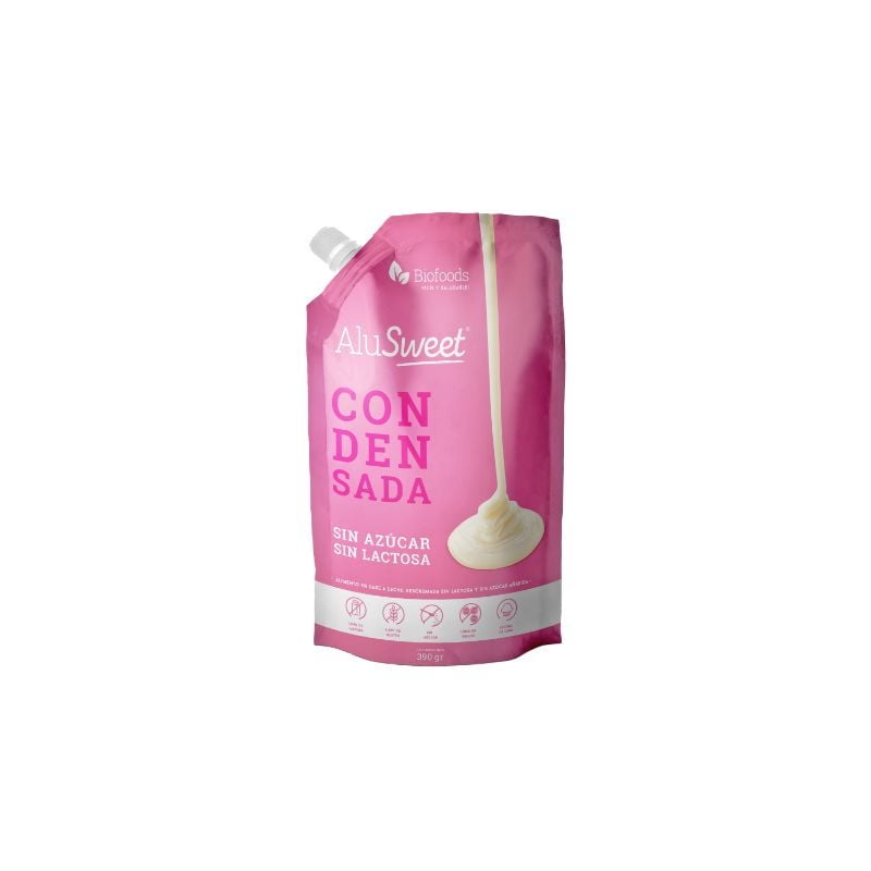 Leche Condensada Sin Azúcar 390 g Alusweet