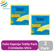 thumbnail image 1 of Paño Esponja Teddy 2 Pack 3 Unidades Ultra Absorvente, 1 of 5