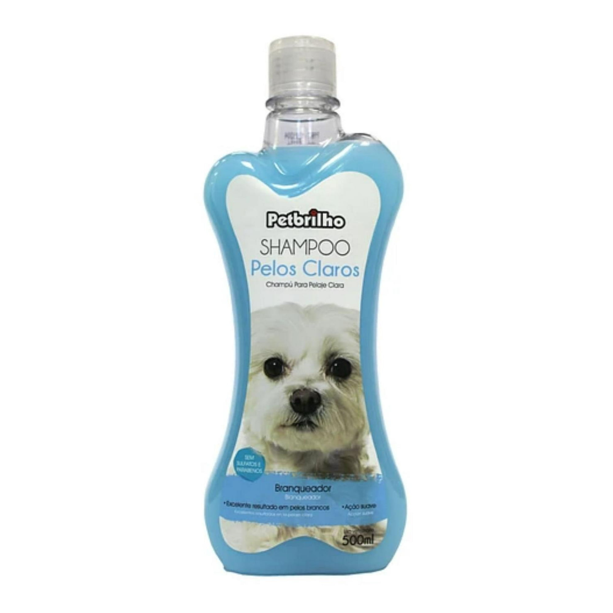 Genérico - Shampoo Pelos Claros 500ml Perros Y Gatos Azul