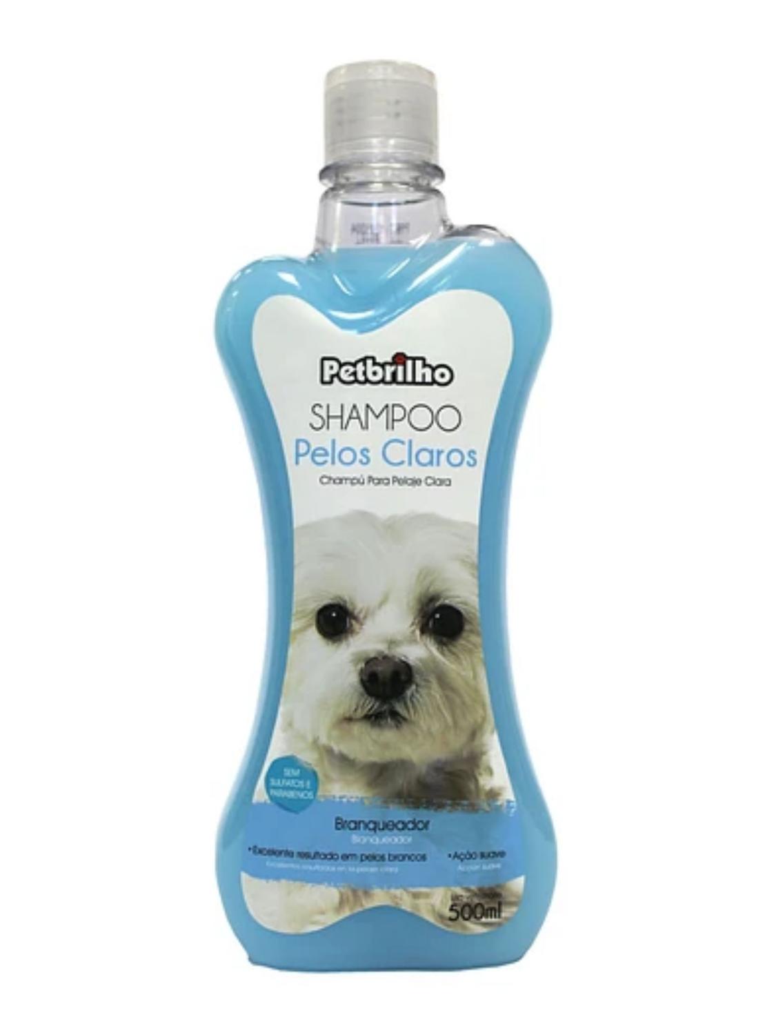 Genérico - Shampoo Pelos Claros 500Ml Perros Y Gatos Azul