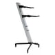 thumbnail image 1 of Atril Doble Para Teclado Stay 130002PL Silver, 1 of 3