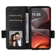 thumbnail image 3 of Funda Cartera para Motorola Moto G15 Power Tapa Flip con Ranuras y Soporte Negro, 3 of 5