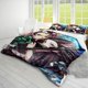 thumbnail image 2 of Ne-Zuko- Anime- Duvet Cover- 3 Piece Bedding -SetTeen- Anime-Comfortable Cover Set -Super Soft -Duvet Cover with Pillowcase -, 2 of 4