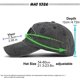 thumbnail image 4 of Gorra de béisbol Eohak New York desgastada negra, 4 of 8