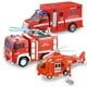 thumbnail image 1 of Camión de bomberos de juguete JOYIN para niños pequeños con luces y sonidos, 1 of 3