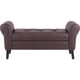 thumbnail image 1 of Banqueta Baul Lua 2c Pu 20 Chocolate, 1 of 6