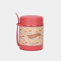 Termo Comida Hot Wheels Class + Cuchara 330Ml Acero Inox Uma