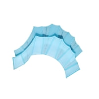 Ioensy - Natación Aletas De Mano Guantes De Natación Palmeados Para Buceo Natación Ejercicio Acuático Azul S Niños
