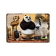 thumbnail image 1 of Kung Fu Panda Cartel Metálico, Decoración de Pared de Cartel Metálico Personalizado para Regalos de Fans, Amigos, Familia y Amantes 30*40cm, 1 of 6