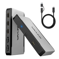 Estación De Acoplamiento Para Monitores Wavlink Wl-Ug7701 Triple 4K @60Hz