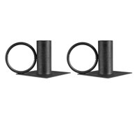 Bothyi - 2 Uds Portavelas De Metal Candelabros Fiesta En Casa Mantel Tealight Candelabro