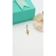 thumbnail image 2 of Piercing ombligo navel 10 mm 14G titanio ASTM F136 G23 espiga dorada, 2 of 3