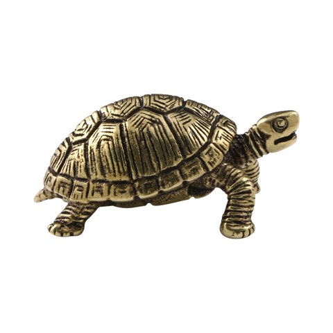 Bothyi - Estatua De Tortuga, Tortuga Coleccionable, Decoración De Bronce Para Decoración, Tortuga De Mesa