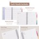 thumbnail image 4 of Agenda Rileys & Co 2026‑2027 8 x 6 pulgadas Azul, 4 of 9