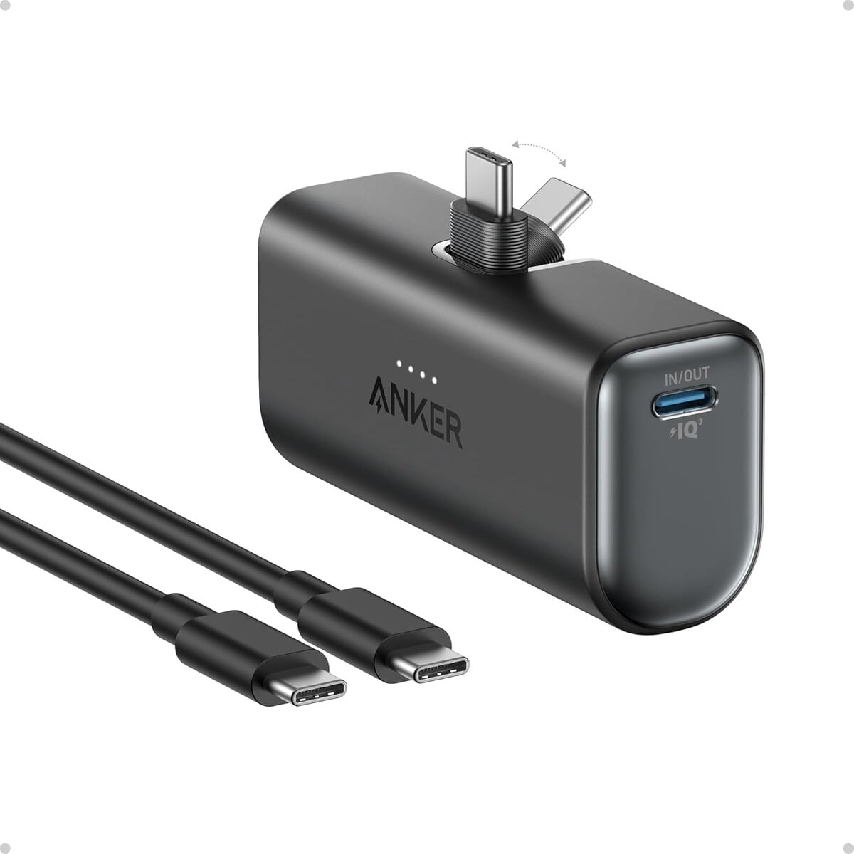 Anker - Cargador Portátil Nano 5000mah 22 5w Usb C Iphone 15