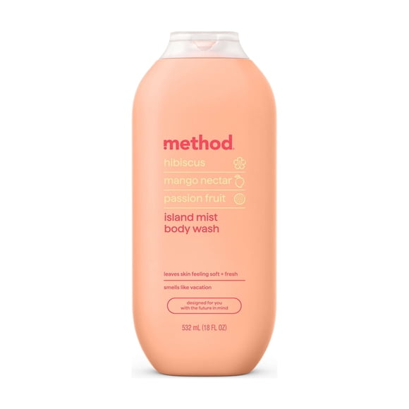 Gel de Ducha Method Island Mist 532 ml Sin Parabenos
