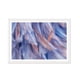 thumbnail image 1 of Cuadro Plumas Celestes con Marco Blanco, 1 of 1