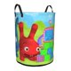 thumbnail image 2 of Popiz Baby TV Cesta de lavandería de gran capacidad redonda con asa, bolsa para ropa sucia plegable, almacenamiento para dormitorio, baño y lavadero 44x35 cm, 2 of 6