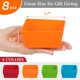 thumbnail image 5 of Set de 8 tazas reutilizables de silicona Webake de 9 cm, 5 of 8