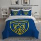 thumbnail image 1 of 3pcs ASM Clermont Auvergne Printed Duvet Cover Set with Zipper Closure Light Beige-Friendly and Lightweight for Home Bedroom Decor, 1 of 1