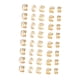 thumbnail image 4 of 40 Piezas Dreadlocks Beads Joyas De Trenzas Para El Cabello Para Trenzas Decoración De Barba Oro, 4 of 5