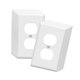 thumbnail image 4 of 10 Placas De Enchufe Estándar De EE. UU., Placas Decorativas De Pared Para Oficina, Hotel, Apartamento, 2 Agujeros, 4 of 5
