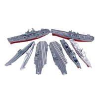 Bothyi - Kit De Modelo De Portaaviones 4D De 8 Piezas Para Construir Juguetes De Rompecabezas Para Adultos Y Adolescentes