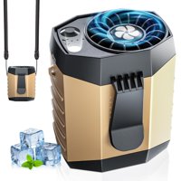 Ventilador Portátil Recargable Jkboom 2025 Con Luz Led 25H